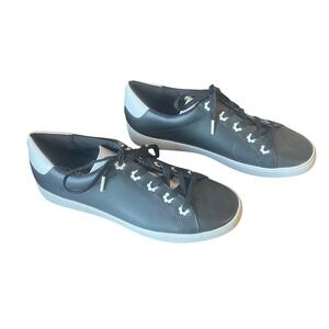 Michael Kors Womens Irving Daisy Floral Leather Sneakers Size 9 Streetwear